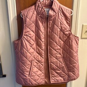 Old Navy Quilted Mauve Vest